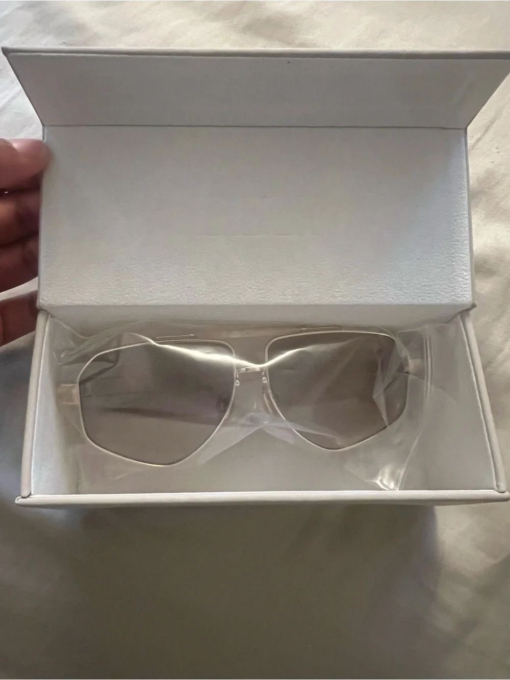 DEZI High Key Aviator Sunglasses in COLOR: GOLD / LIMESTONE / MOSS